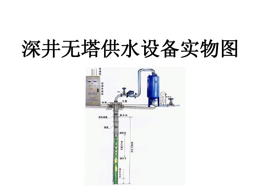 含山县井泵无塔式供水设备